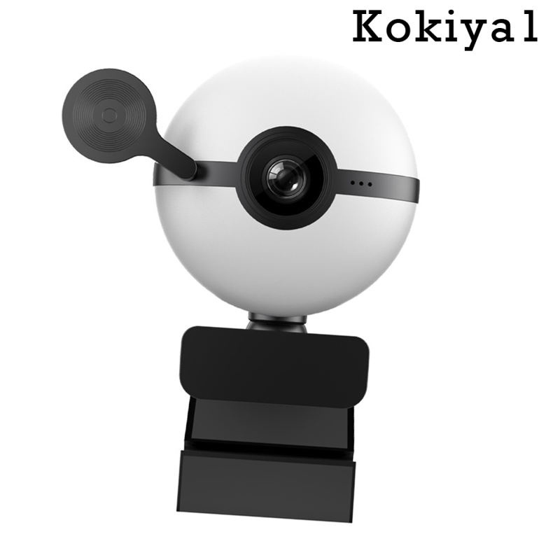 Webcam HD 2K tích hợp mic kèm vỏ bọc ống kính cho laptop | BigBuy360 - bigbuy360.vn