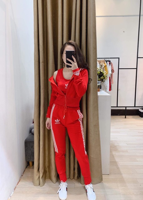 Sét 3 món thêu ADIDA siu sang chảnh