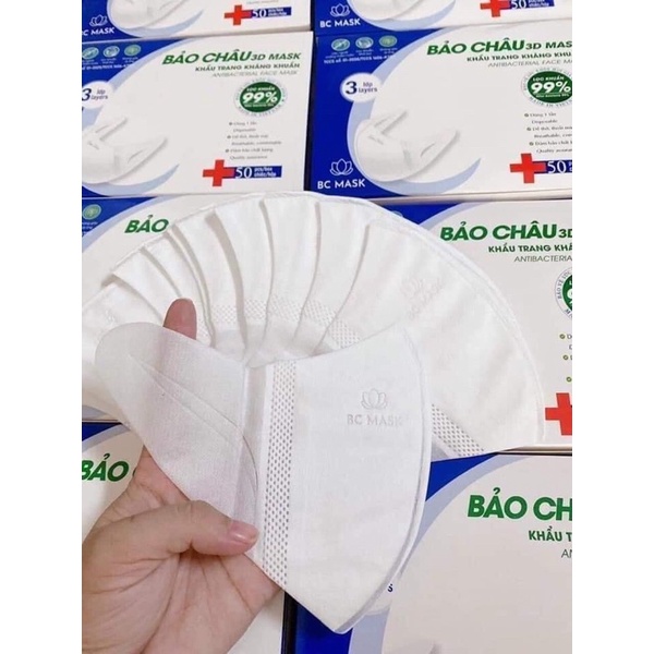 Khẩu Trang 3D Mask Bảo Châu - Công Nghệ từ Nhật Bản