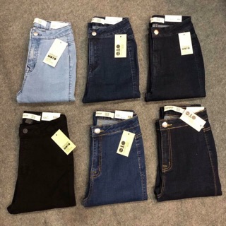 quần Jeans bò skinny cạp đúc Topshop cạp lưng siêu cao vnxk