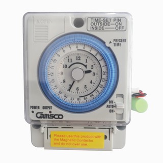 [Sốc] Sale Giá gốc Rơ le thời gian thực bộ hẹn giờ công tắc thời gian Relay thời gian thực Camsco TB35-N (Timer) .