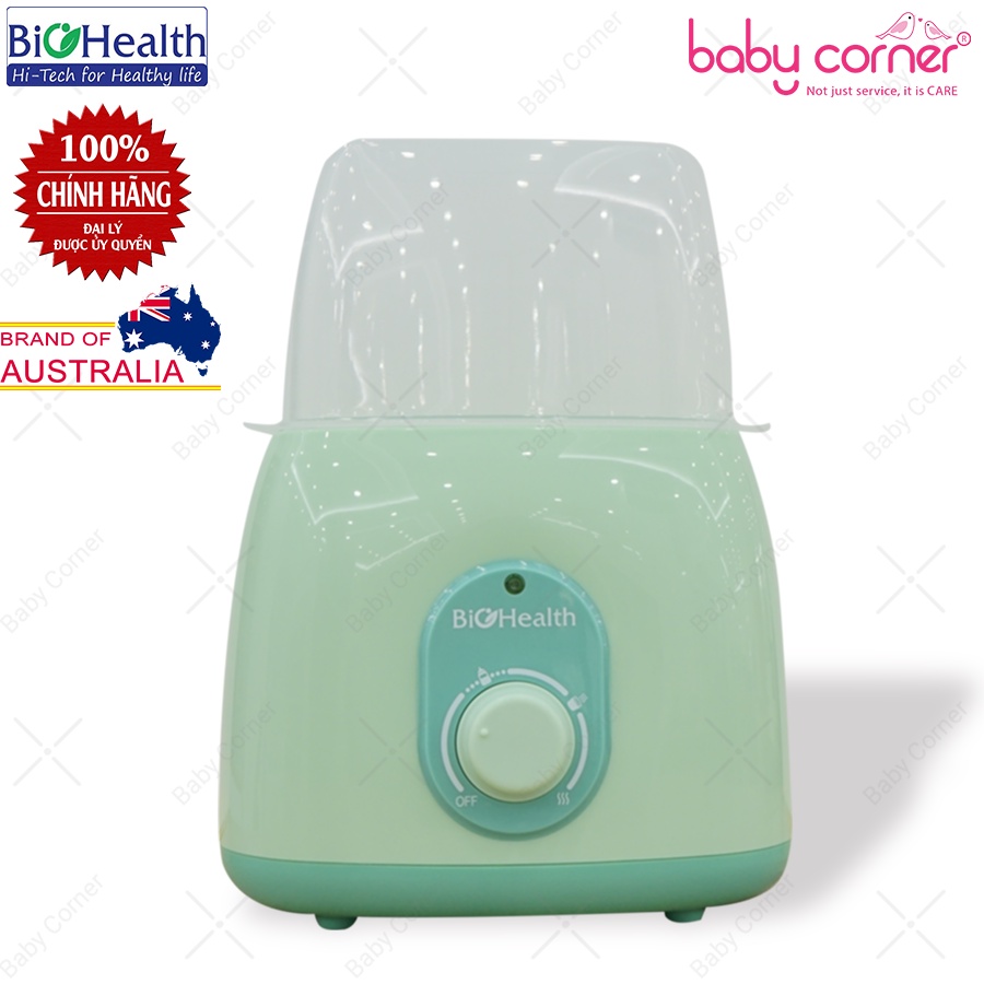 Máy Hâm Sữa Đa Năng Hai Bình BioHealth BH9210