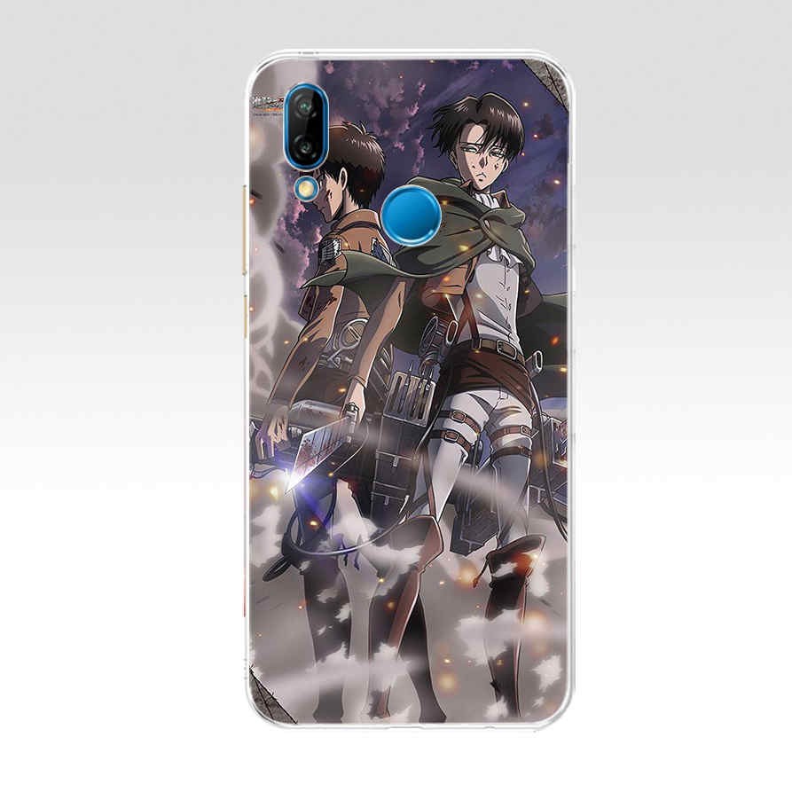 Ốp Lưng In Hình Anime Attack On Titan Cho Xiaomi Redmi Note 5 Pro 5a Pro Note 6 Pro Note 7 Ntoe 8