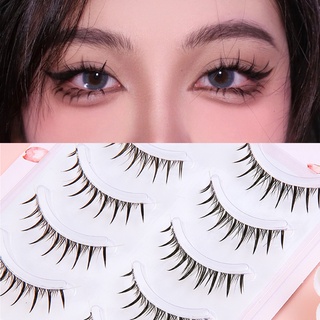 5 Cặp lông mi giả Liarty dày màu đen có thể tái sử dụng