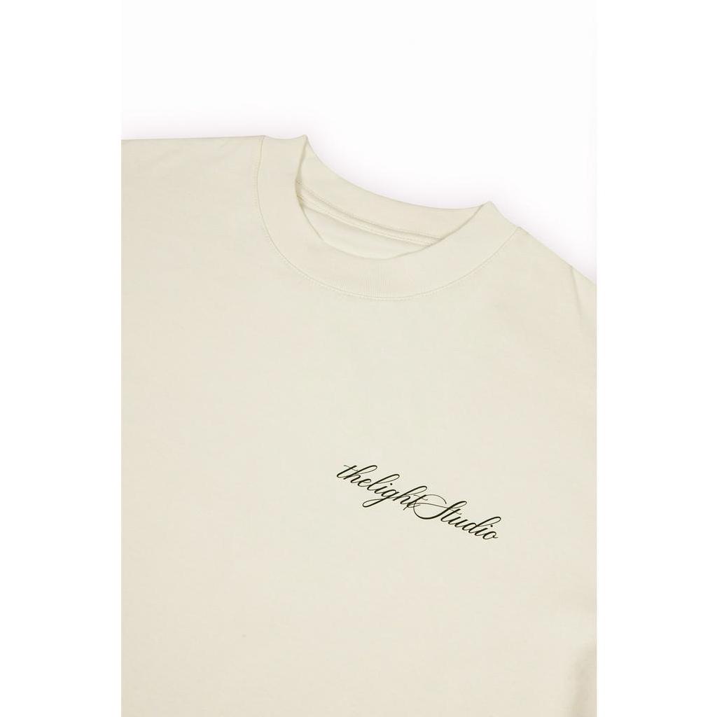 Áo thun local brand TLS Wusyaname nam nữ oversized chất liệu 100% cotton hoạ tiết chữ basic