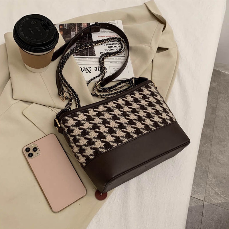 Túi đeo chéo phong cách phương Tây cổ điển thời trang cho nữ IELGY