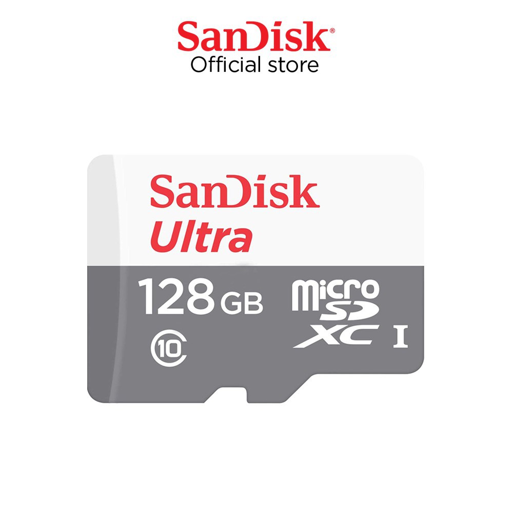 Thẻ nhớ Sandisk 128GB Micro SDXC upto 100MB/s 533X Ultra UHS-I - Hàng chính hãng