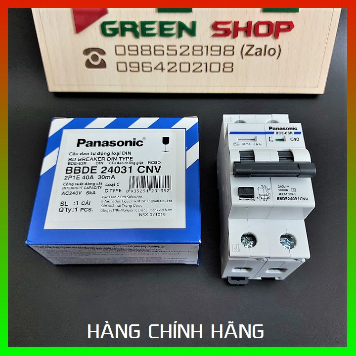 Át chống giật Panasonic 25A, 32A, 40A