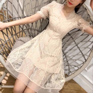 Váy ren xinh (order) nàng thơ diệu dàng lắm lun ạ♥️♥️♥️