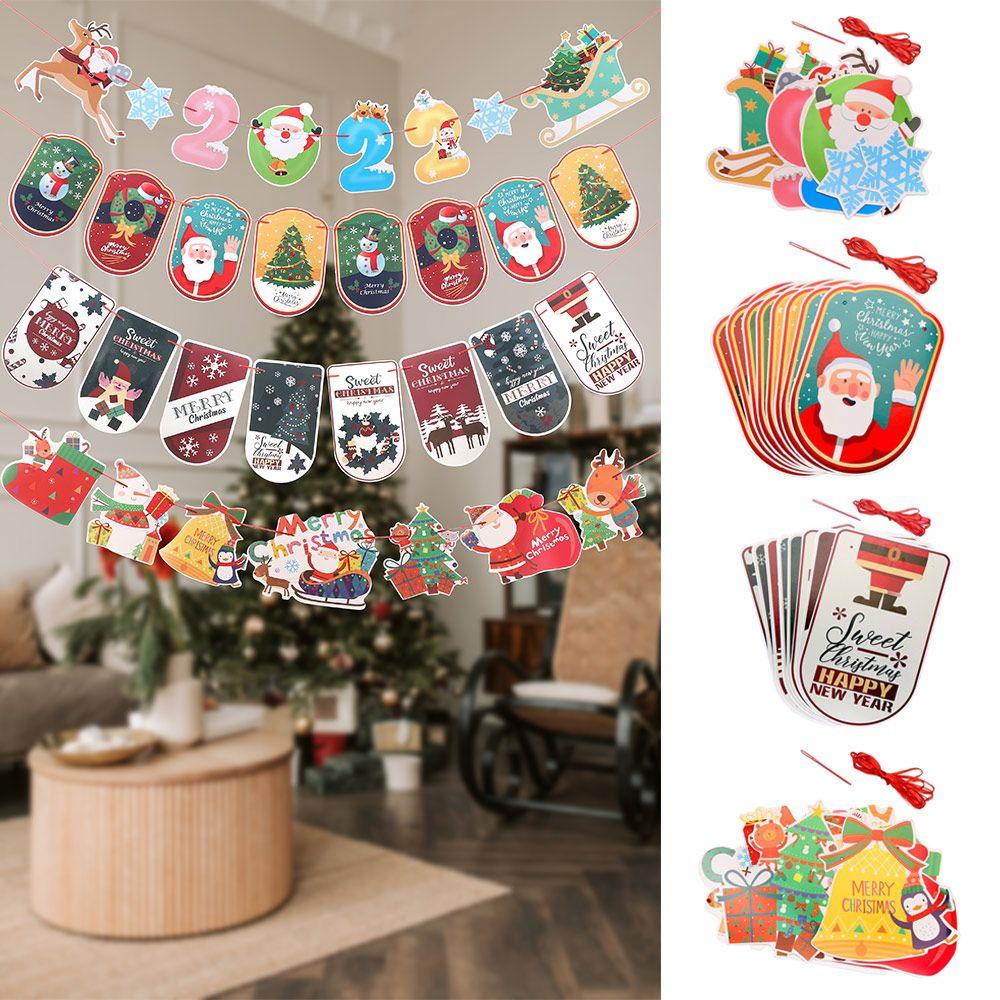 Dây Treo Trang Trí Giáng Sinh Chữ Merry Christmas