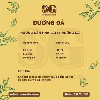 Đường đá sg, golden brown, đường nâu dalgona - ảnh sản phẩm 3