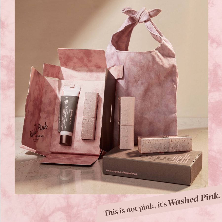 Set quà tặng Espoir Nowear Washed Pink