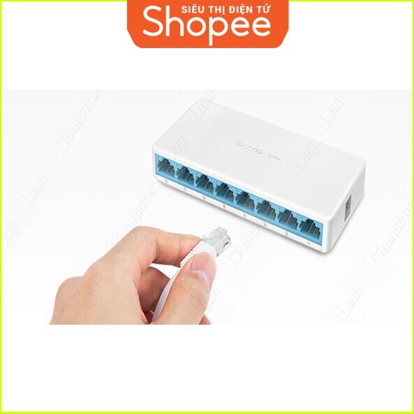 {SALE SIÊU KHỦNG} Bộ Chia Mạng 8 cổng Mercusys model MS108 10/100Mbps