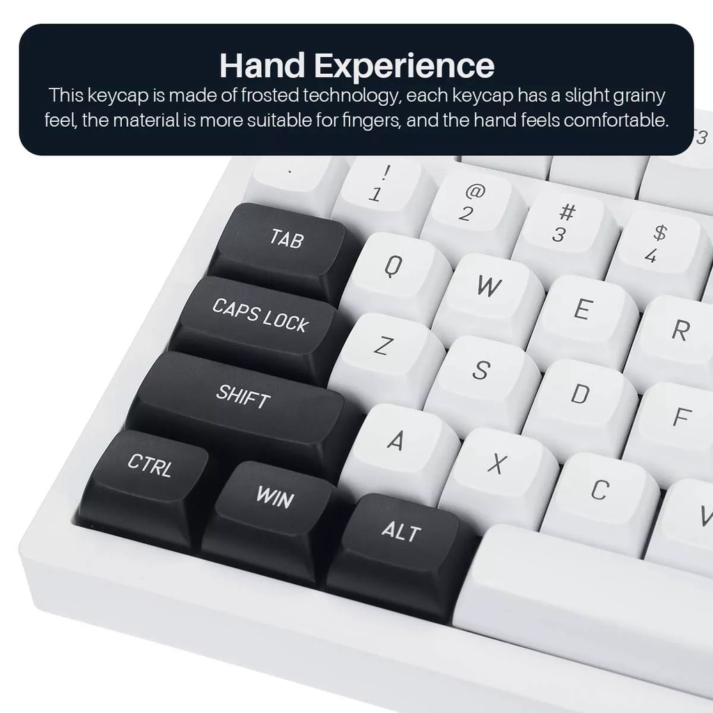 BỘ NÚT BÀN PHÍM CƠ KEYCAP MDA PBT 226 PHÍM OLIVIA, IN DOUBLE SHOT, HỖ TRỢ NHIỀU LAYOUT