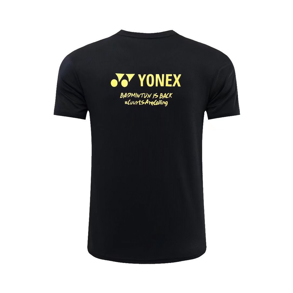 Áo Thun Thể Thao Cầu Lông Tay Ngắn Yonex 2022 Mau Khô Cho Nam Và Nữ