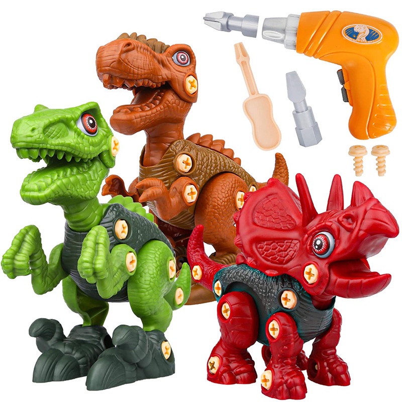 Khủng Long Tháo Vặn Thông Minh Cho Bé Phát Triển Kỹ Năng Cơ Bản