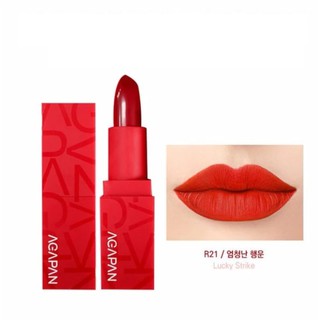 [Phiên Bản Giới Hạn] Son Thỏi Lì Agapan Pit A Pat Matte Red Limited Edition