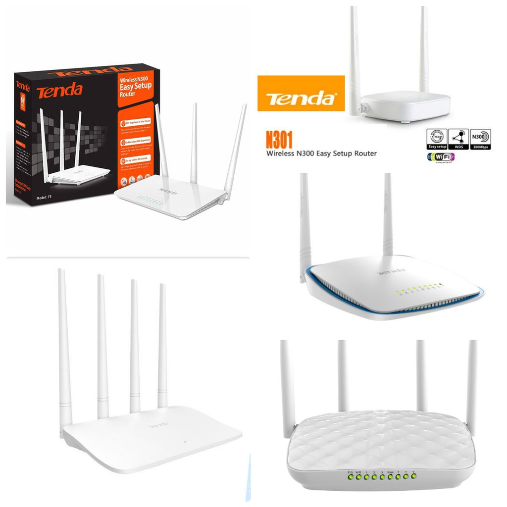 [FREESHIP] BỘ PHÁT WIFI TENDA N301 - FH305 - F3 - F6 - F9 (600Mbps)  CHÍNH HÃNG