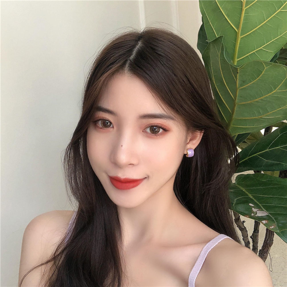 Khuyên tai S925 phong cách thanh lịch sành điệu cho nữ Yanqueens Trang sứ Quà tặng
