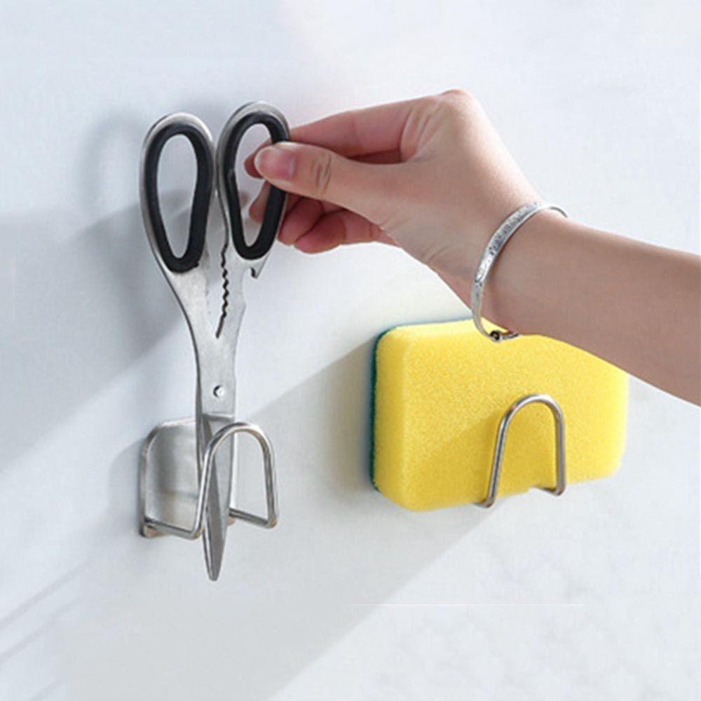 ELLSWORTH Giá Đỡ Bọt Biển Rửa Chén Bằng Thép Không Gỉ Gắn Tường Tiện Lợi Dành Cho Bồn Rửa Nhà Bếp