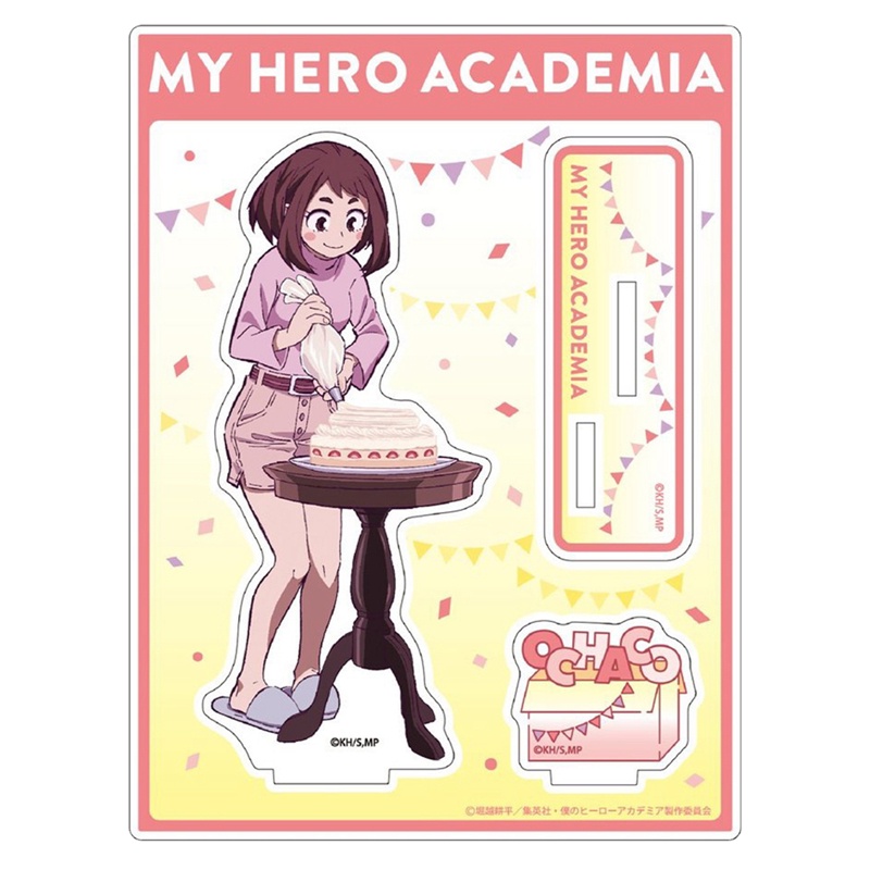 Mô Hình Nhân Vật Boku no Midoriya Bakugou SHOTO Tsuyu Denki Eijiro Chân Thật Đứng Được