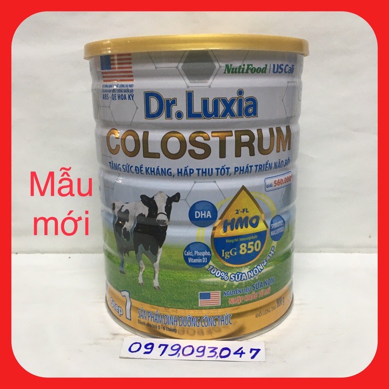 Sữa Colostrum Step 1 ( Dr luxia ) lon 400g và 800g - HSD: 01/2023