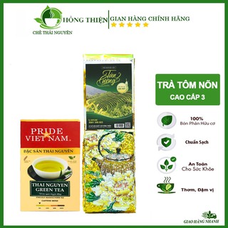 500g Chè Thái Nguyên -  Tôm nõn Cao cấp 3 (Tân Cương) CÓ ĐÓNG HỘP BIẾU FREE