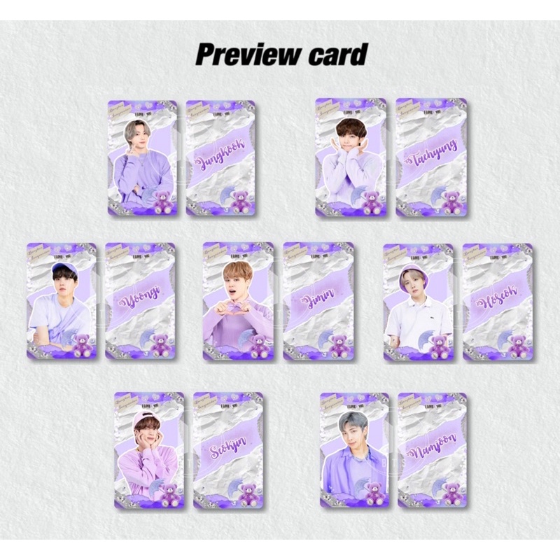 CARD FESTA BTS