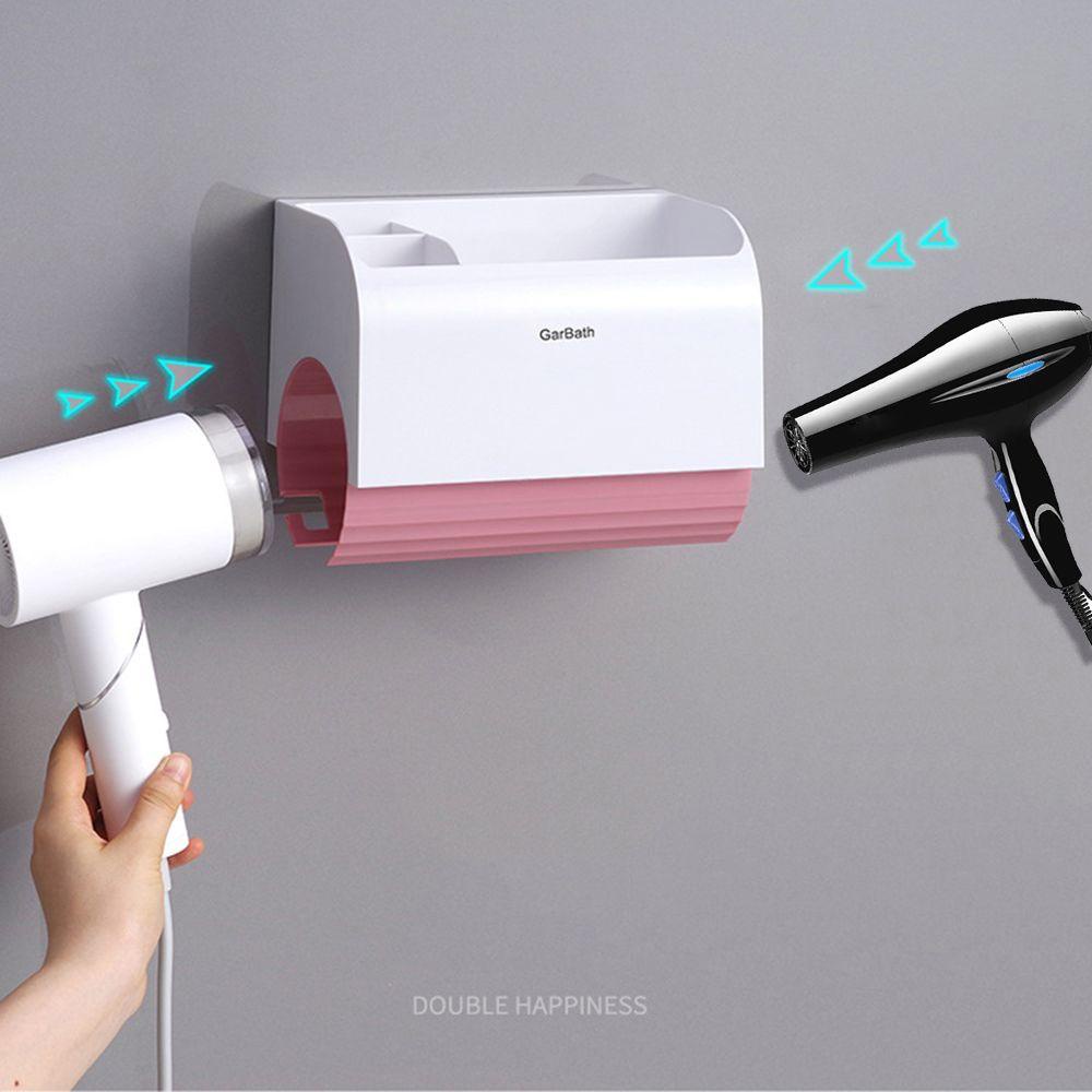 Giá Đỡ Máy Sấy Tóc Trang Điểm Sức Chứa Lớn Chống Ẩm Không Gỉ Tiện Dụng