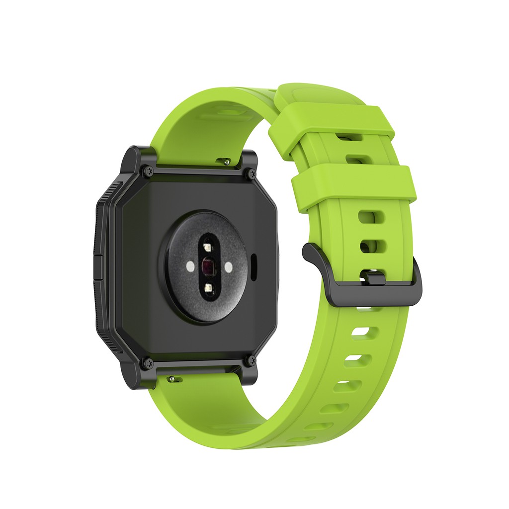 Dây đeo silicon mềm thay thế cho đồng hồ thông minh Huami Amazfit Neo với dụng cụ vặn