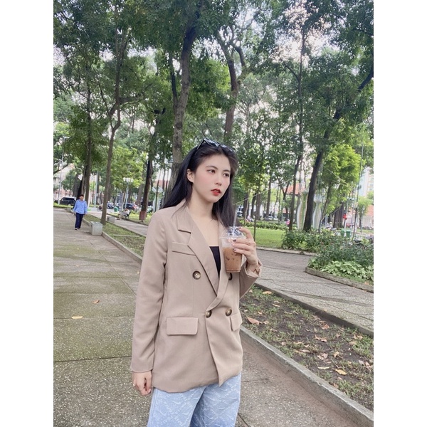 Áo blazer, áo vest 2 lớp 4 cúc chuẩn form | BigBuy360 - bigbuy360.vn