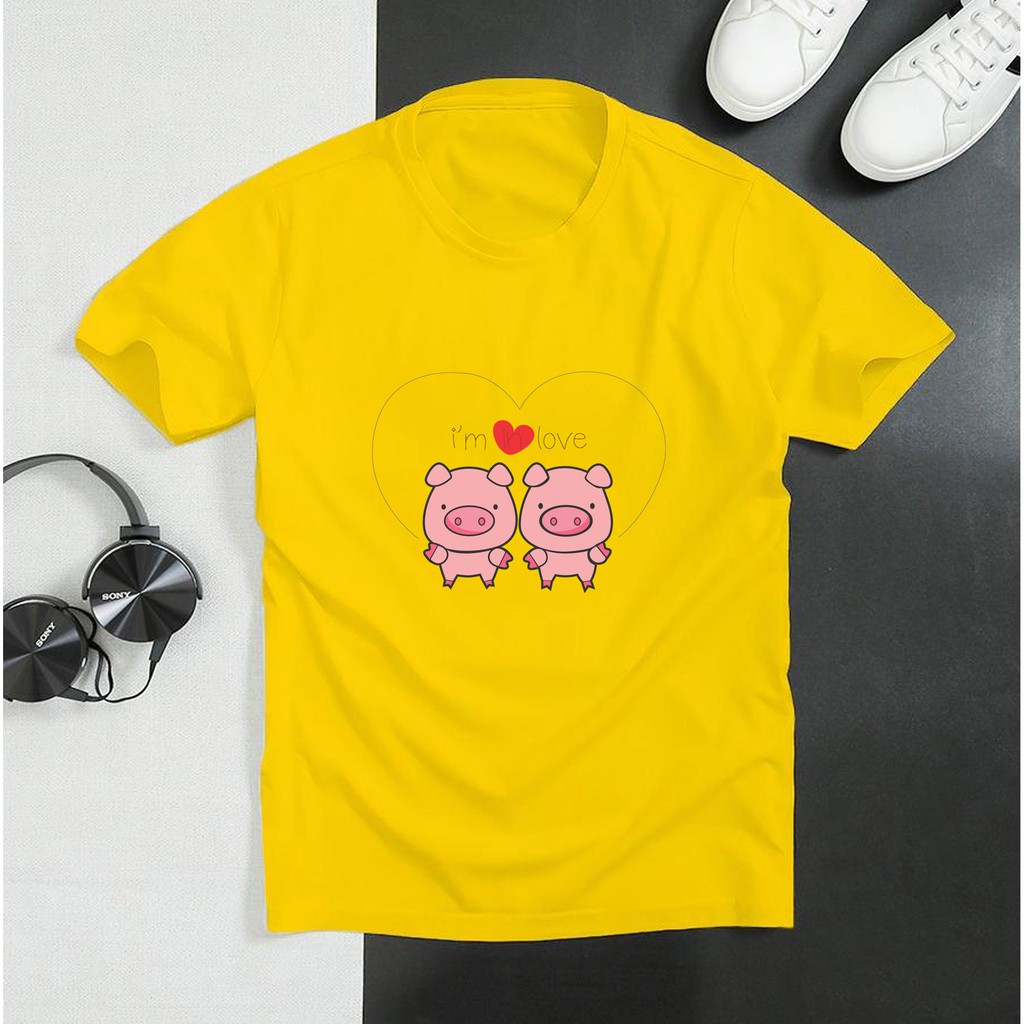 Áo thun nam nữ in hình thời trang Everest KM47