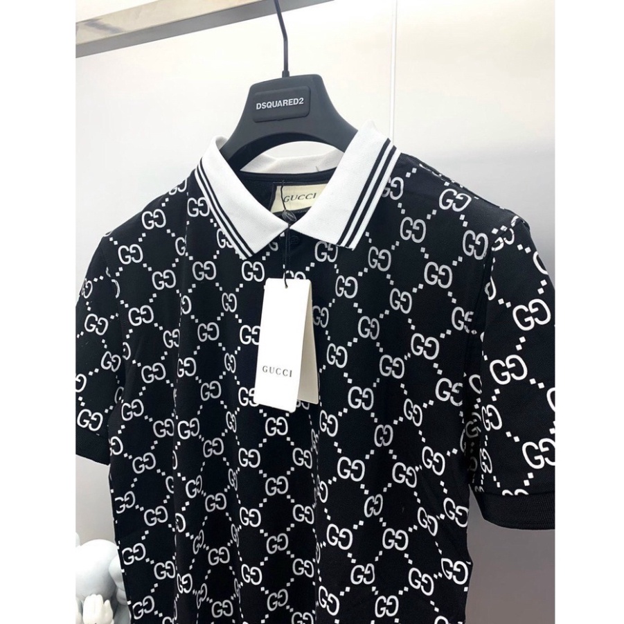 Áo Polo Nam cổ bẻ guci thun lạnh cộc tay phong cách trẻ trung năng động chuẩn form nhiều màu Carina