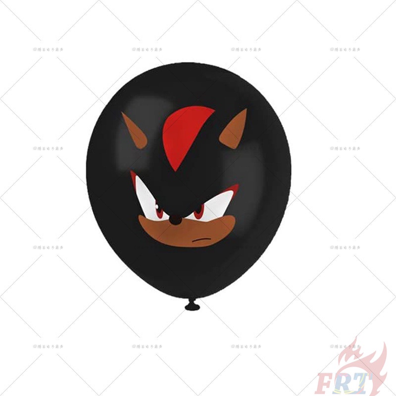 ♦ Trang Trí Tiệc - Bong Bóng ♦ 1 Bong Bóng 12inch Hình Nhím Sonic the Hedgehog Series 03 Trang Trí Tiệc Sinh Nhật