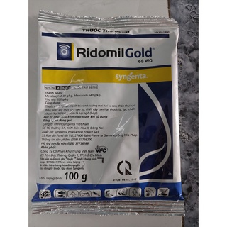 Thuốc trừ bệnh ridomil gold 68wg 100g