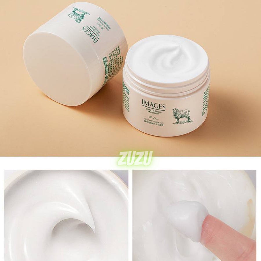 Kem dưỡng ẩm tinh chất sữa cừu bổ sung vitamin phục hồi tái tạo da Zu Cosmetics