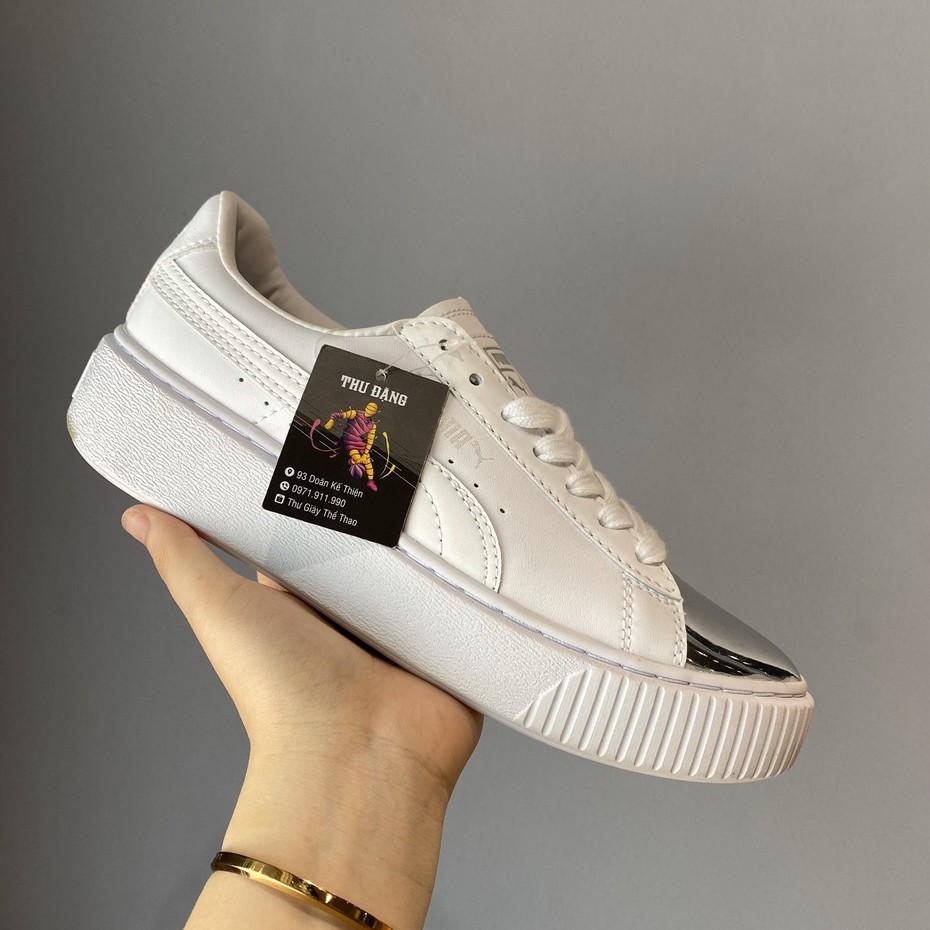 Giày Thể Thao Sneaker puna mũi bạc
