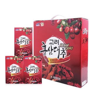 HỘP 30 GÓI NƯỚC HỒNG SÂM TÁO ĐỎ KOREAN RED GINSENG JUJUBE