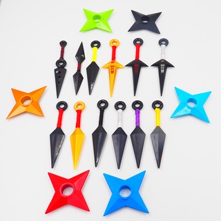 Phi tiêu shuriken bằng nhựa abs / nhựa abs phong cách anime naruto