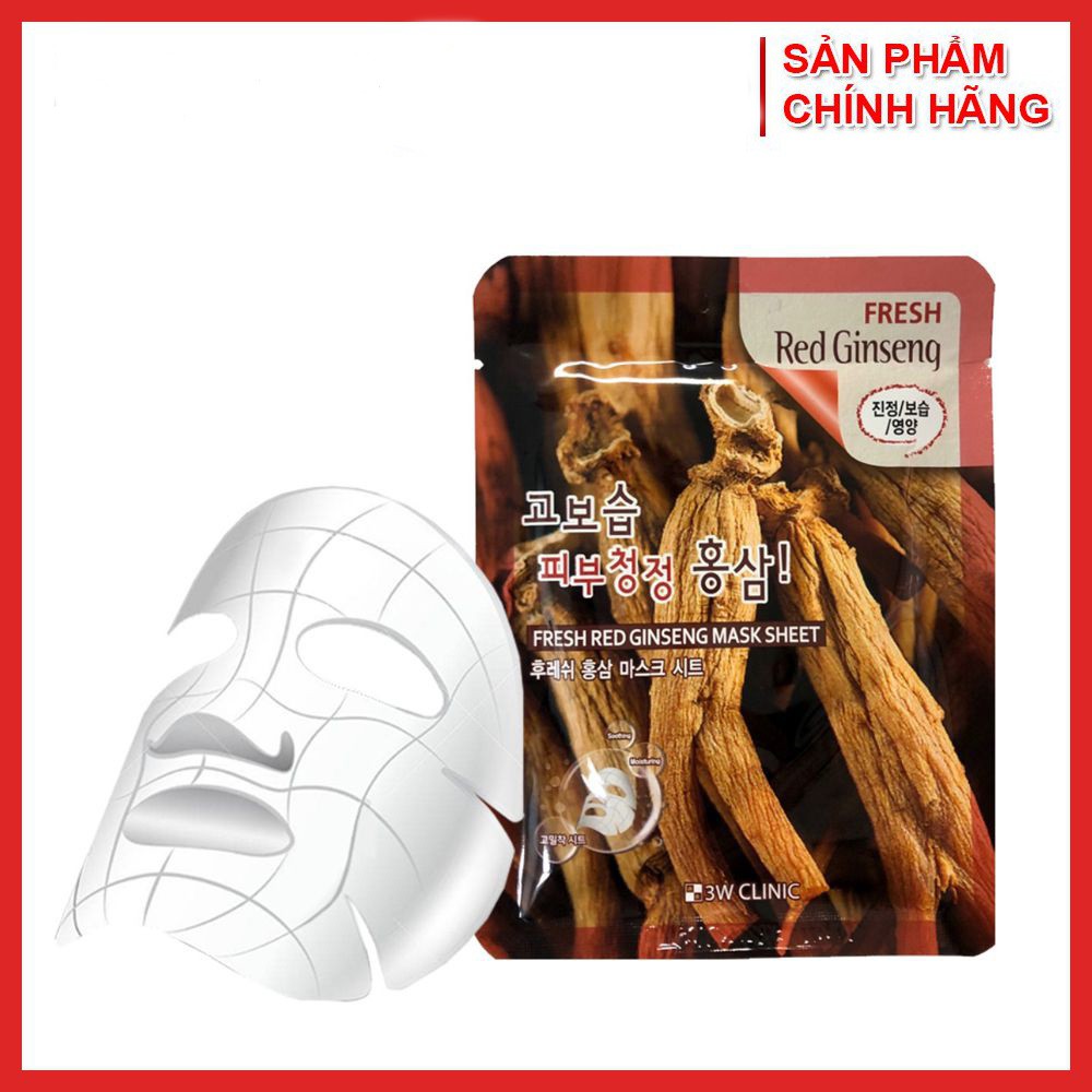 Mặt nạ nhân sâm 3w Clinic chính hãng Hàn Quốc