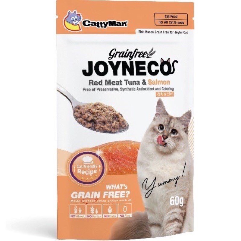 Pate Joyneco gói 60g vị cá ngừ cá thu cá hồi date mới giá rẻ