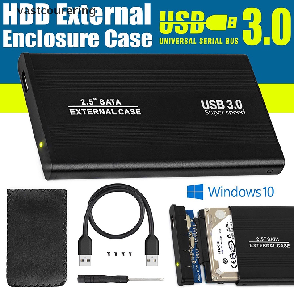 Hộp Đựng Ổ Cứng Ngoài USB 3.0 SATA 2.5 &quot;Inch Ốp