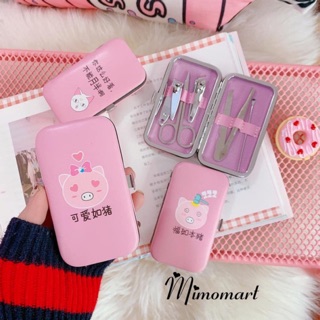 Bộ dụng cụ bấm móng tay dễ thương 7 món