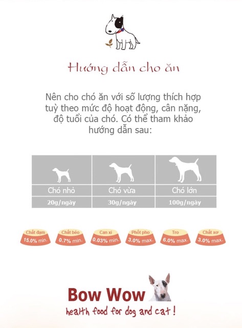 (VIÊN) Phô Mai Cuộn Bowwow cho cún