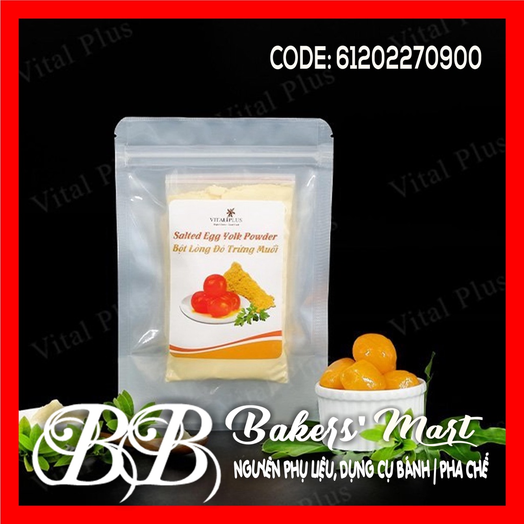 Bột Lòng Đỏ Trứng Muối VITAL PLUS - Gói 100gr