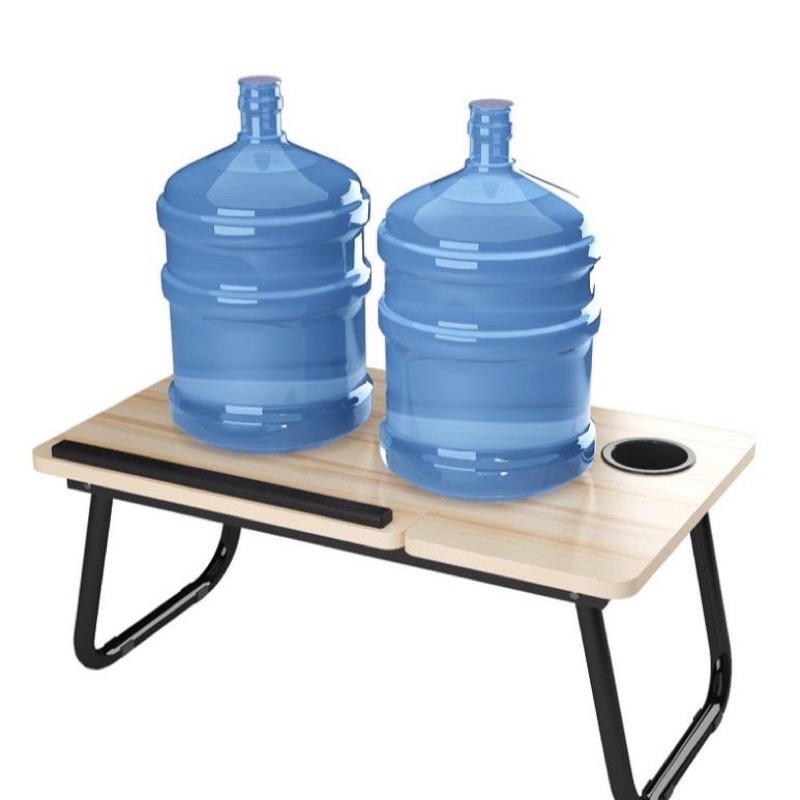 Bàn laptop đa năng Bàn học gấp gọn thông minh tùy chỉnh góc độ có khay để cốc chặn laptop ipad | BigBuy360 - bigbuy360.vn