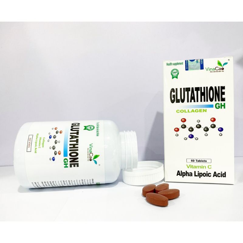 Viên uống trắng da Glutathione 600mg/viên - Công thức cải tiến-ngăn ngừa nám da,tàm nhang... | WebRaoVat - webraovat.net.vn