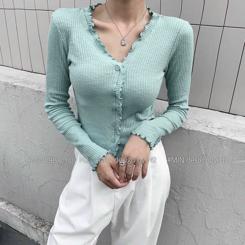 Áo thun tăm bèo ôm body