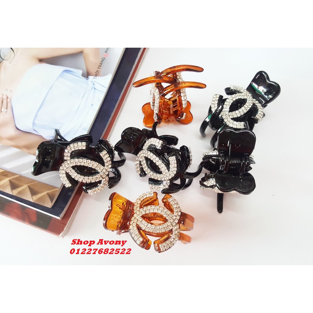 Gắp tóc, kẹp càng cua chanel