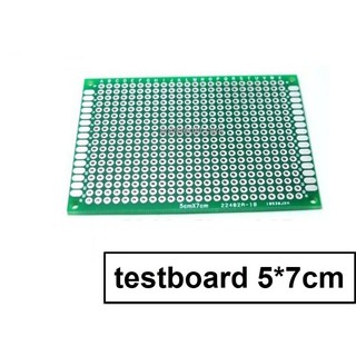 linh kiện Mạch testboard hàn thí nghiệm điện tử 5*7cm